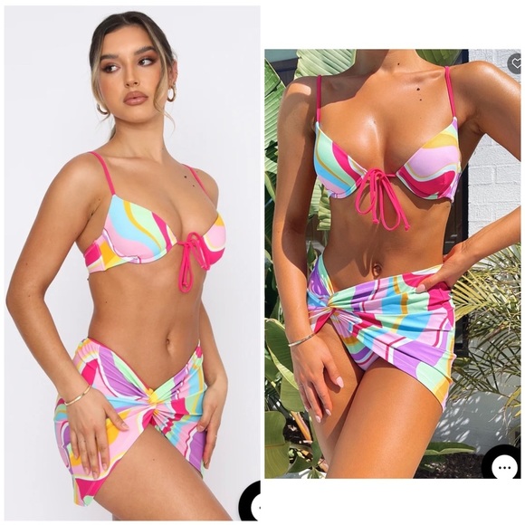 White Fox Swim Set - Picture 2 of 16